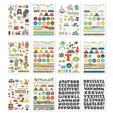 गैलरी व्यूवर में इमेज लोड करें, Simple Stories - Sticker Book - 12/Sheets - Say Cheese At The Park - 414/Pkg. Coordinating Cardstock: Tomato, Daffodil, Mint, Robin's Egg, Pool, Navy, Black. Available at Embellish Away located in Bowmanville Ontario Canada.
