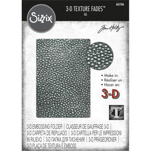 Charger l'image dans la galerie, Sizzix - 3D Texture Fades Embossing Folder By Tim Holtz - Cracked Leather. Available at Embellish Away located in Bowmanville Ontario Canada.
