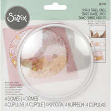गैलरी व्यूवर में इमेज लोड करें, Sizzix - Making Essentials Shaker Domes - Circle 3.5" - 4/Pkg. Take your projects to the next dimension! Shaker domes are an essential for every interactive shaker card maker! This package contains between four and eight shaker domes. Comes in a variety of sizes and shapes. Each sold separately. Imported. Available at Embellish Away located in  Bowmanville Ontario Canada.
