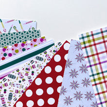 Charger l'image dans la galerie, Catherine Pooler - 6x6 Patterned Paper - Snap Crackle Pop. No, that isn't your childhood breakfast cereal...that is the sound of a celebration! The Snap Crackle Pop Patterned Paper is all about a party and perfect in time for New Years. Available at Embellish Away located in Bowmanville Ontario Canada.
