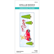 Cargar imagen en el visor de la galería, Spellbinders - Embossing Folder - Striped Slimline. Available at Embellish Away located in Bowmanville Ontario Canada.
