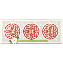 Cargar imagen en el visor de la galería, Spellbinders - Etched Dies - Circle Kaleidoscope Slimline. Available at Embellish Away located in Bowmanville Ontario Canada. Card example by brand ambassador.

