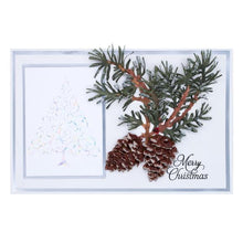 Charger l'image dans la galerie, Spellbinders - Glimmer Hot Foil Plate - Flourished Tree- Winter Garden. Available at Embellish Away located in Bowmanville Ontario Canada. Card example by brand ambassador.
