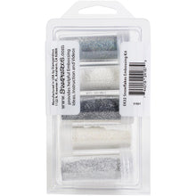 Cargar imagen en el visor de la galería, Stampendous - Polvo para relieve - Paquete de 5 - .86oz - Copos de nieve
