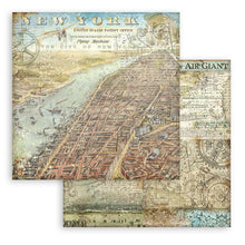 Load image into Gallery viewer, Stamperia - Backgrounds Double-Sided Paper Pad 8"X8" - 10/Pkg - Sir Vagabond Aviator - 10 Designs/1 Each. Available at Embellish Away located in Bowmanville Ontario Canada.
