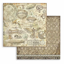 Load image into Gallery viewer, Stamperia - Backgrounds Double-Sided Paper Pad 8"X8" - 10/Pkg - Sir Vagabond Aviator - 10 Designs/1 Each. Available at Embellish Away located in Bowmanville Ontario Canada.

