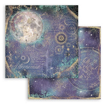 Load image into Gallery viewer, Stamperia - Backgrounds Double-Sided Paper Pad 8"X8" - 10/Pkg - Cosmos Infinity. This package includes 10 Designs/1 Each. Available at Embellish Away located in Bowmanville Ontario Canada.

