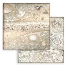 Load image into Gallery viewer, Stamperia - Backgrounds Double-Sided Paper Pad 8"X8" - 10/Pkg - Cosmos Infinity. This package includes 10 Designs/1 Each. Available at Embellish Away located in Bowmanville Ontario Canada.
