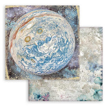 Load image into Gallery viewer, Stamperia - Backgrounds Double-Sided Paper Pad 8"X8" - 10/Pkg - Cosmos Infinity. This package includes 10 Designs/1 Each. Available at Embellish Away located in Bowmanville Ontario Canada.

