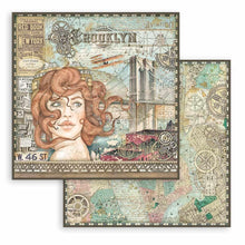 Load image into Gallery viewer, Stamperia - Double-Sided Paper Pad 8"X8" - 10/Pkg - Sir Vagabond Aviator - 10 Designs/1 Each. Available at Embellish Away located in Bowmanville Ontario Canada.
