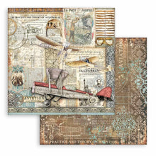 Load image into Gallery viewer, Stamperia - Double-Sided Paper Pad 8"X8" - 10/Pkg - Sir Vagabond Aviator - 10 Designs/1 Each. Available at Embellish Away located in Bowmanville Ontario Canada.
