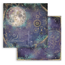 Load image into Gallery viewer, Stamperia - Double-Sided Paper Pad 8"X8" - 10/Pkg - Cosmos Infinity. This package includes 10 Designs/1 Each. Available at Embellish Away located in Bowmanville Ontario Canada.
