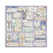 Load image into Gallery viewer, Stamperia - Double-Sided Paper Pad 8"X8" - 10/Pkg - Cosmos Infinity. This package includes 10 Designs/1 Each. Available at Embellish Away located in Bowmanville Ontario Canada.
