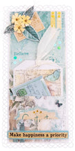 Cargar imagen en el visor de la galería, Studio Light - Jenine's Mindful Art Collection - Die Slimline - Envelope Essentials - NR.97. Create your own slimline envelope with this die. It is perfect for adding notes to your cards, scrapbook layouts or journal pages. This die will give you the perfect shape, and scored edges for folding so you get the perfect envelope shape every time.  Size: 4.7 x 8.9 inches. Available at Embellish Away located in Bowmanville Ontario Canada. Design by brand ambassador.
