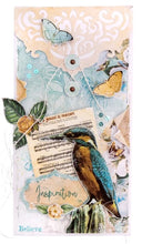 Cargar imagen en el visor de la galería, Studio Light - Jenine's Mindful Art Collection - Die Slimline - Envelope Essentials - NR.97. Create your own slimline envelope with this die. It is perfect for adding notes to your cards, scrapbook layouts or journal pages. This die will give you the perfect shape, and scored edges for folding so you get the perfect envelope shape every time.  Size: 4.7 x 8.9 inches. Available at Embellish Away located in Bowmanville Ontario Canada. design by brand ambassador.
