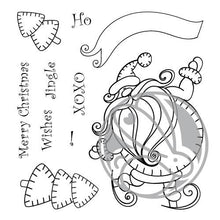 Charger l'image dans la galerie, The Rabbit Hole Designs - Stamp Set - 4x4 - Kringle. Deeply etched, clear photopolymer stamps for precise placement. Made in the USA.  Coordinates with Kringle Dies. Available at Embellish Away located in Bowmanville Ontario Canada.
