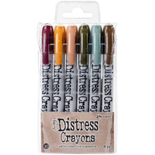 將圖片載入圖庫檢視器 Tim Holtz - Distress Crayon Set - Set #7. Tim Holtz-Distress Crayon Set: Set #7. Distress Crayons are formulated to achieve vibrant coloring effects on porous surfaces for mixed-media. The smooth water-reactive pigments are ideal for creating brilliant backgrounds, watercoloring, smudge effects and more! Available at Embellish Away located in Bowmanville Ontario Canada. Available at Embellish Away located in Bowmanville Ontario Canada.
