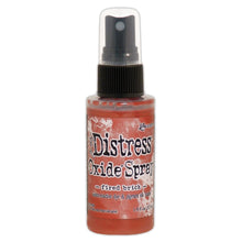 將圖片載入圖庫檢視器 Tim Holtz - Distress Oxide Spray. Creates oxidized effects when sprayed with water. Use for quick and easy ink coverage on porous surfaces. Spray through stencils, layer colors, spritz with water and watch the color mix and blend.  Available at Embellish Away located in Bowmanville Ontario Canada. Fired Brick
