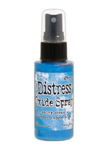 將圖片載入圖庫檢視器 Tim Holtz - Distress Oxide Spray. Creates oxidized effects when sprayed with water. Use for quick and easy ink coverage on porous surfaces. Spray through stencils, layer colors, spritz with water and watch the color mix and blend.  Available at Embellish Away located in Bowmanville Ontario Canada. Salty Ocean
