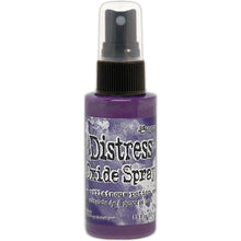 將圖片載入圖庫檢視器 Tim Holtz - Distress Oxide Spray. Creates oxidized effects when sprayed with water. Use for quick and easy ink coverage on porous surfaces. Spray through stencils, layer colors, spritz with water and watch the color mix and blend.  Available at Embellish Away located in Bowmanville Ontario Canada. Villainous Potion
