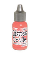 Charger l'image dans la galerie, Tim Holtz - Distress Oxides Reinker. Tim Holtz-Ranger Distress Oxides Reinkers. This water-reactive dye and pigment ink fusion creates an oxidized effect when sprayed with water. Use to re-ink Distress Oxide Ink Pads (sold separately). Available at Embellish Away located in Bowmanville Ontario Canada. Abandoned Coral
