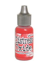 Charger l'image dans la galerie, Tim Holtz - Distress Oxides Reinker. Tim Holtz-Ranger Distress Oxides Reinkers. This water-reactive dye and pigment ink fusion creates an oxidized effect when sprayed with water. Use to re-ink Distress Oxide Ink Pads (sold separately). Available at Embellish Away located in Bowmanville Ontario Canada. Candied Apple
