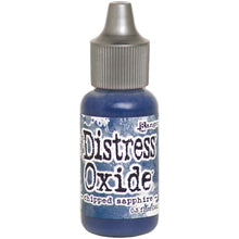 Charger l'image dans la galerie, Tim Holtz - Distress Oxides Reinker. Tim Holtz-Ranger Distress Oxides Reinkers. This water-reactive dye and pigment ink fusion creates an oxidized effect when sprayed with water. Use to re-ink Distress Oxide Ink Pads (sold separately). Available at Embellish Away located in Bowmanville Ontario Canada. Chipped Sapphire
