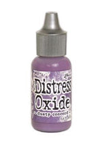 Charger l'image dans la galerie, Tim Holtz - Distress Oxides Reinker. Tim Holtz-Ranger Distress Oxides Reinkers. This water-reactive dye and pigment ink fusion creates an oxidized effect when sprayed with water. Use to re-ink Distress Oxide Ink Pads (sold separately). Available at Embellish Away located in Bowmanville Ontario Canada. Dusty Concord
