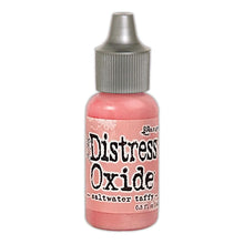 Charger l'image dans la galerie, Tim Holtz-Ranger Distress Oxides Reinkers. This water-reactive dye and pigment ink fusion creates an oxidized effect when sprayed with water. Use to re-ink Distress Oxide Ink Pads (sold separately). Available at Embellish Away located in Bowmanville Ontario Canada. Saltwater Taffy
