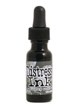 Charger l'image dans la galerie, Tim Holtz - Distress  Reinker. Create an aged look on papers, fibers, photos and more! This package contains one 0.5oz bottle of distress ink. Acid free. Conforms to ASTM D4236. Comes in a variety of colors. Each sold separately. Available at Embellish Away located in Bowmanville Ontario. Hickory Smoke
