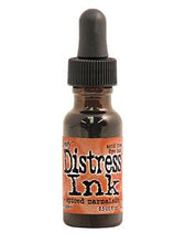 Charger l'image dans la galerie, Tim Holtz - Distress  Reinker. Create an aged look on papers, fibers, photos and more! This package contains one 0.5oz bottle of distress ink. Acid free. Conforms to ASTM D4236. Comes in a variety of colors. Each sold separately. Available at Embellish Away located in Bowmanville Ontario. Spiced Marmalade
