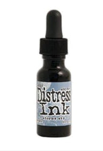 Charger l'image dans la galerie, Tim Holtz - Distress  Reinker. Create an aged look on papers, fibers, photos and more! This package contains one 0.5oz bottle of distress ink. Acid free. Conforms to ASTM D4236. Comes in a variety of colors. Each sold separately. Available at Embellish Away located in Bowmanville Ontario. Stormy Sky
