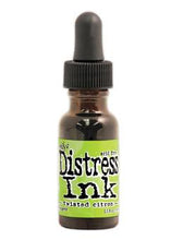 Charger l'image dans la galerie, Tim Holtz - Distress  Reinker. Create an aged look on papers, fibers, photos and more! This package contains one 0.5oz bottle of distress ink. Acid free. Conforms to ASTM D4236. Comes in a variety of colors. Each sold separately. Available at Embellish Away located in Bowmanville Ontario. Twisted Citron
