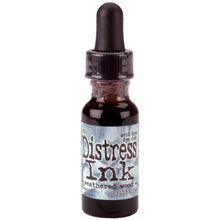 Charger l'image dans la galerie, Tim Holtz - Distress  Reinker. Create an aged look on papers, fibers, photos and more! This package contains one 0.5oz bottle of distress ink. Acid free. Conforms to ASTM D4236. Comes in a variety of colors. Each sold separately. Available at Embellish Away located in Bowmanville Ontario. Weathered Wood
