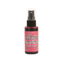 Load image into Gallery viewer, Tim Holtz - Distress Spray - Stain. Spray directly on porous surfaces a quick, easy ink coverage. Mist with water to blend color and get mottled effects. This package contains one 1.9oz. Comes in a variety of colors. Available at Embellish Away located in Bowmanville Ontario Canada. Festive Berries
