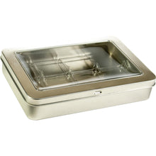 Load image into Gallery viewer, Tim Holtz - Mini Distress Ink Storage Tin - Holds 12. Ideal storage solution for mini distress ink pads! Organize and transport easily in a convenient clear windowed hinged tin. This package contains one 1x6.25x4.25 inch storage tin that will hold up to twelve mini inks. Imported. Available at Embellish Away in Bowmanville Ontario Canada..

