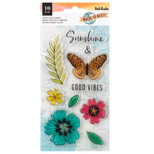 Cargar imagen en el visor de la galería, Vicki Boutin - Clear Stamps - 12/Pkg - Where To Next - Good Vibes. Available at Embellish Away located in Bowmanville Ontario Canada.
