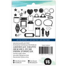 Cargar imagen en el visor de la galería, Vicki Boutin - Mixed Chipboard Shapes - 30/Pkg - Print Shop. Includes 50 die-cut cardstock pieces. Available at Embellish Away located in Bowmanville Ontario Canada.
