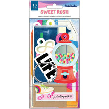 Load image into Gallery viewer, American Crafts - Vicki Boutin - Sweet Rush - Tag Mini Journal - 13/Pkg - Die-Cut Tags W/Ring. Available at Embellish Away located in Bowmanville Ontario Canada.
