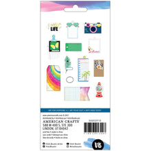 Load image into Gallery viewer, American Crafts - Vicki Boutin - Sweet Rush - Tag Mini Journal - 13/Pkg - Die-Cut Tags W/Ring. Available at Embellish Away located in Bowmanville Ontario Canada.
