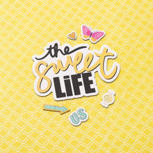 Cargar imagen en el visor de la galería, American Crafts - Vicki Boutin - Sweet Rush - Thickers Stickers - 107/Pkg - The Sweet Life Phrase &amp; Icon/Chipboard. Available at Embellish Away located in Bowmanville Ontario Canada.
