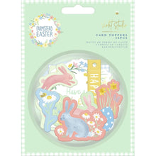 Cargar imagen en el visor de la galería, Violet Studio - Farmstead Easter - Card Toppers - 28/Pkg.  Coordinating: 6x6 Pack, Ribbon Bows, Paper Mini Daisies, Card Toppers, Sentiment Stickers, Card Making Kit. Available at Embellish Away located in Bowmanville Ontario Canada.
