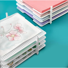 Load image into Gallery viewer, We R Memory Keepers - Multi-Use Paper Trays - 4/Pkg - White 12"X12".  Available at Embellish Away located in Bowmanville Ontario Canada.
