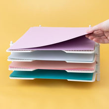 Load image into Gallery viewer, We R Memory Keepers - Multi-Use Paper Trays - 4/Pkg - White 12"X12".  Available at Embellish Away located in Bowmanville Ontario Canada.
