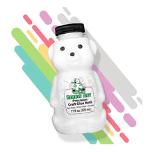 Load image into Gallery viewer, Bearly Art - Precision Craft Glue - The Refill.11 Fl Oz Bear Refill. CLEAR-DRYING, WRINKLE &amp; CLUMP RESISTANT, NON-TOXIC &amp; FREEZE/THAW STABLE. Available at Embellish Away located in Bowmanville Ontario Canada.

