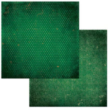 Load image into Gallery viewer, BoBunny - Double Dot Collection. This 12x12 inch double-sided heavy weight scrapbooking papers. Available in a variety of designs, colours, each sold separately. Acid and lignin free. Made in USA.  Evergreen. Available at Embellish Away located in Bowmanville Ontario Canada.
