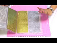 Load and play video in Gallery viewer, Couture Creations - Sticker Folder. Are you a fan of sticker sets? Then this sticker folder from Couture Creations is for you, with 48 convenient compartments you can store up to 96 standard sticker sheets! Fits stickers 4"x9" from Starform, Ecstasy Crafts and Peel Off's. Available at Embellish Away located in Bowmanville Ontario Canada. Video on the use of this amazing storage solution for Stickers.
