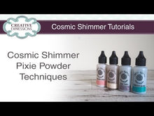 गैलरी व्यूवर में वीडियो लोड करें और चलाएं, Cosmic Shimmer - Pixie Powder  available in 26 colors.  Available in Bowmanville Ontario Canada. YouTube video
