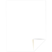 Load image into Gallery viewer, Neenah - 110lb Classic Crest Cardstock 8.5"X11" - Solar White. Perfect for school, office or home! Purchase per sheet or 125 8.5x11 inch sheets of cardstock. Made in USA. Available at Embellish Away located in Bowmanville Ontario Canada.
