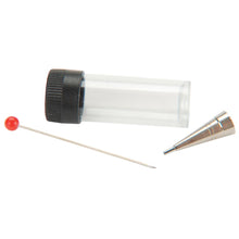 Charger l'image dans la galerie, ART INSTITUTE GLITTER-Ultrafine Metal Tip For Art Glitter Adhesives is necessary for precision application; fine line writing with adhesive. Achieve a controlled, accurate line. Just attach to adhesive bottle spout for pencil fine precision every time! Available at Embellish Away located in Bowmanville Ontario Canada.
